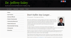 Desktop Screenshot of drjeffreysoley.com
