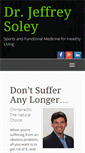 Mobile Screenshot of drjeffreysoley.com
